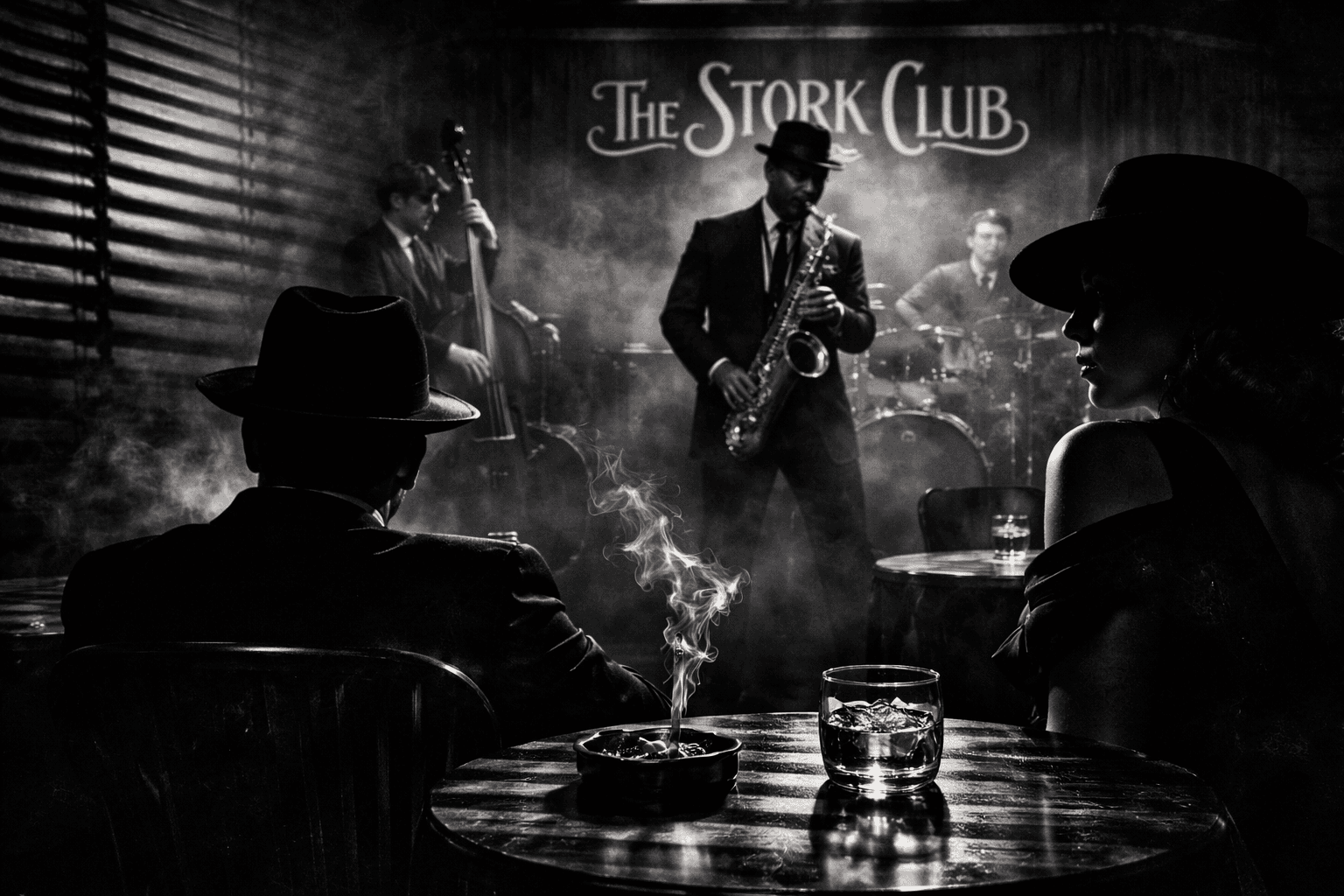The Stork Club with Stork